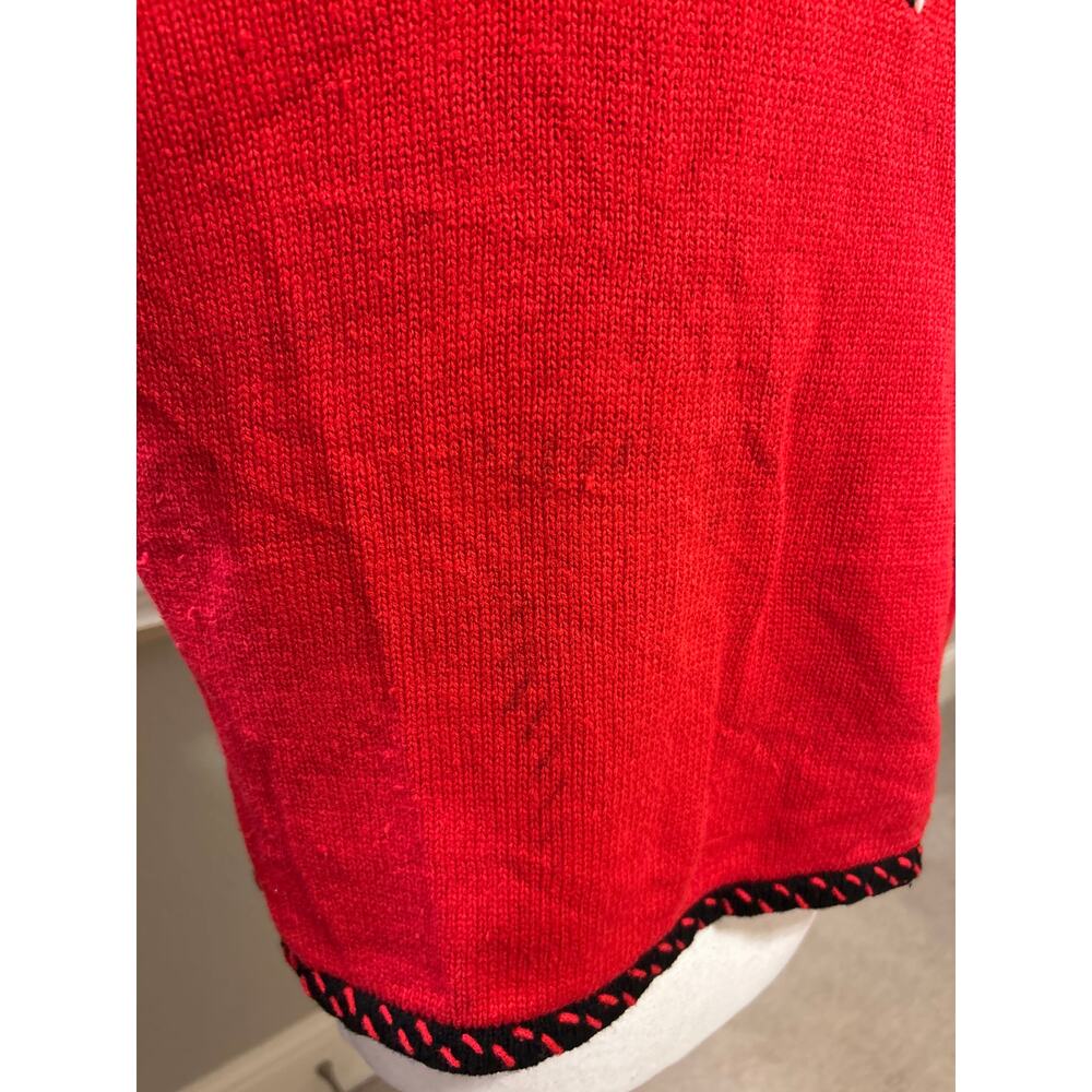 Designers Original Studio | Vintage Knit Holiday Cardigan | Large - Picture 12 of 15